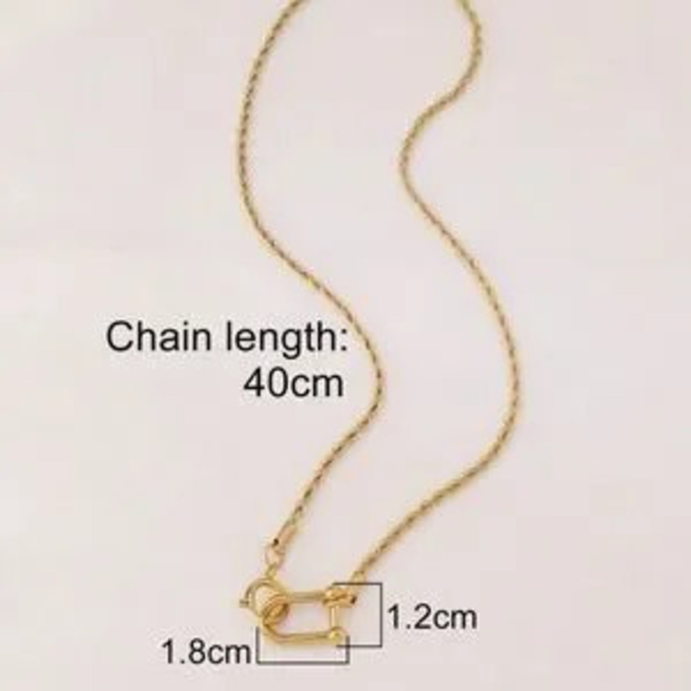 Gold Plated Stainless Steel Rope Chain Necklace with Toggle Clasp Gift Dainty - Picture 2 of 2
